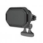 Magnetic Phone Holder For Car 360° Rotation Universal Dashboard Phone Holder Hands Free Holder For Most Smartphones black