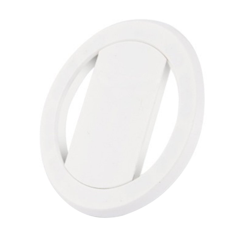 Magnetic Phone Ring Magnetic Finger Phone Ring Stand Holder 360 Degree Rotation Finger Ring Kickstand Smartphone Accessories White