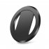 Magnetic Phone Ring Magnetic Finger Phone Ring Stand Holder 360 Degree Rotation Finger Ring Kickstand Smartphone Accessories black red
