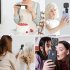 Magnetic Phone Selfie Light Rechargeable 1000mAh Battery 3000 6500K 3 Color Temperatures Compact Mini Video Light For Selfies Photography Video Conference Magne
