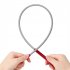 Magnetic Pickup Tool Flexible Magnetic Long Spring Grip Magnet   4 Claw   LED Light Flexible Waste Picking Tool For Home Toilet Gadget Sewer Cleaning Pickup Too