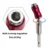 Magnetic Pivot Drill Bit Holder Bendable Flexible Magnetic Extension Bit Rod Black