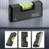Magnetic Spirit Level Set Square T type Circular Hanging Line Small Mini Portable Level Ruler Measuring Tool orange