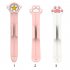 Magnetic Suction Silicone Stylus Case Capacitive Pen Holder Sleeve Cartoon Slot Compatible For Ipad Pencil1 2 Samsung S6 White Cat s Claw Pen Slot for ipencil 1