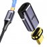 Magnetic Type C Adapter Usb C Converter Supports Pd 140w Fast Charge 8k Video Transmission 40gbps Data Transmission