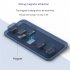 Magnetic Wire Organizer Desktop Cable Clip Protector Cable Row Plug Fixed Charging Line Holder Self adhesive grey