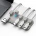 Magnetic Wire Organizer Desktop Cable Clip Protector Cable Row Plug Fixed Charging Line Holder Self adhesive grey