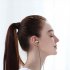 Magnetic Wired Stereo 3 5mm In ear  Earphones Super Bass Dual Drive Headset Earbuds Earphone With Mic Rose gold