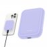 Magnetic Wireless Power Bank 5000mAh Battery Pack Magnetic Fast Charge Portable Charger Powerbank For Smart Phones Purple