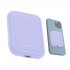 Magnetic Wireless Power Bank 5000mAh Battery Pack Magnetic Fast Charge Portable Charger Powerbank For Smart Phones Purple