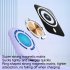 Magnetic Wireless Power Bank 5000mAh Battery Pack Magnetic Fast Charge Portable Charger Powerbank For Smart Phones Purple