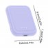 Magnetic Wireless Power Bank 5000mAh Battery Pack Magnetic Fast Charge Portable Charger Powerbank For Smart Phones Purple