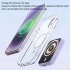 Magnetic Wireless Power Bank 5000mAh Battery Pack Magnetic Fast Charge Portable Charger Powerbank For Smart Phones Purple