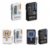 Magnetic Wireless Power Bank 10000mAh Battery Pack 20W Magnetic Fast Charge Portable Charger Black Lighting Line
