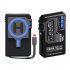 Magnetic Wireless Power Bank 10000mAh Battery Pack 20W Magnetic Fast Charge Portable Charger Black Lighting Line