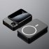 Magnetic Wireless Power Bank Emergency 10000mah Battery Pack 22 5w Magnetic Fast Charge Portable Charger Black