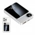 Magnetic Wireless Power Bank Emergency 10000mah Battery Pack 22 5w Magnetic Fast Charge Portable Charger Black