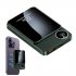 Magnetic Wireless Power Bank Emergency 10000mah Battery Pack 22 5w Magnetic Fast Charge Portable Charger Black