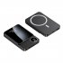 Magnetic Wireless Power Bank Emergency 10000mah Battery Pack 22 5w Magnetic Fast Charge Portable Charger Black