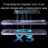 Magnetic Wireless Power Bank Emergency 10000mah Battery Pack 22 5w Magnetic Fast Charge Portable Charger Black