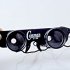 Magnifier Glasses Style Fishing Optics Binoculars Telescope Hiking Concert Football Game Outdoor Black
