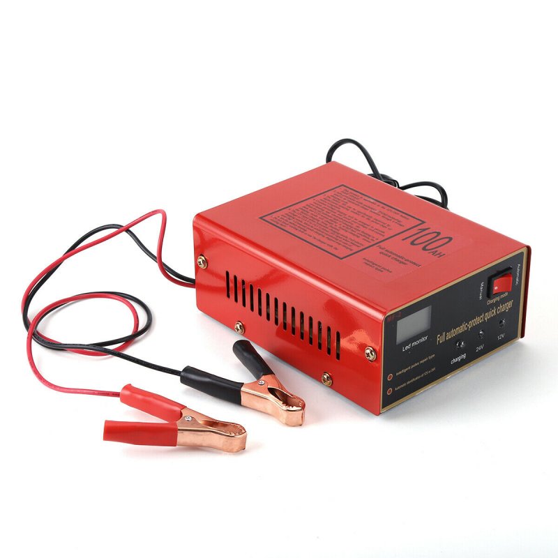 Maintenance-free Battery  Charger 12v/24v 10a 140w Output For Electric Car EU Plug