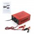 Maintenance free Battery  Charger 12v 24v 10a 140w Output For Electric Car EU Plug