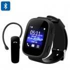 Make and receive calls on your watch with Ken Xin Da S7 cell phone watch coming with quad band GSM coverage  touch screen interface  heart rate monitor