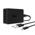 Make the most of your plug sockets with this space saving Tronsmart five port USB wall charger
