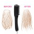 Make your hair smooth  shiny and explore a variety of styles with the 2 in 1 Ionic Hair Straightener and Brush  