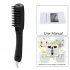 Make your hair smooth  shiny and explore a variety of styles with the 2 in 1 Ionic Hair Straightener and Brush  