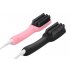 Make your hair smooth  shiny and explore a variety of styles with the 2 in 1 Ionic Hair Straightener and Brush  