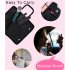 Makeup Brush Vibrator for Women G spot Nipple Clitoral Stimulator Massage Tool Wireless Female Orgasm Sex Toys Red