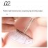 Makeup Professional Eyelash Tweezers 3D Volume Eyelash Extension Tweezer Fan Lash Eyebrow Tweezers Silver straight tweezers