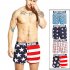 Male Cotton Boxer Shorts Briefs Comfortable Printing Breathable Casual Lingerie Gift Blue queen head printing M