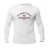 Male Hoodie with Letters Printed Long Sleeves Top Leisure Pullover Slim Sports Wear Red wine L
