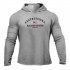 Male Hoodie with Letters Printed Long Sleeves Top Leisure Pullover Slim Sports Wear Red wine XL