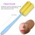 Male Masturbation Sex Doll Fake Vagina Clean Brush Care Sponge Brush Cleaning Rod Cleaning Rod
