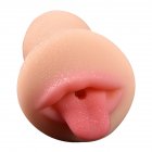 Male Masturbator Cup Male Sex Toys With 3D Realistic Textured Pocket Pussy Tight Anus Sex Stroker Sexy Lips Sex Toys TPE Sex Doll Adult Toy For Male Men color
