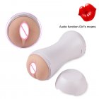 Male Masturbator Cup Penis Vibrator Trainer Stimulator with 10 Vibrating Modes