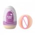 Male Masturbator Egg Portable Stimulator Penis Massager Adult Sex Toys Portable Mini Pocket Pussy Egg For Men Pink  pubic area 