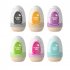 Male Masturbator Egg Portable Stimulator Penis Massager Adult Sex Toys Portable Mini Pocket Pussy Egg For Men Pink  pubic area 