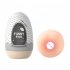 Male Masturbator Egg Portable Stimulator Penis Massager Adult Sex Toys Portable Mini Pocket Pussy Egg For Men Pink  pubic area 