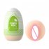 Male Masturbator Egg Portable Stimulator Penis Massager Adult Sex Toys Portable Mini Pocket Pussy Egg For Men Pink  pubic area 