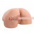 Male Masturbator Sex Doll Realistic Pussy Anal Ass Adult Sex Toys Sucking Vibrating Butt Masturbator Grey