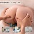 Male Masturbator Sex Doll Realistic Pussy Anal Ass Adult Sex Toys Sucking Vibrating Butt Masturbator Grey