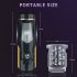 Male Masturbators Big Cup  Automatic Sucking Male Masturbator With Large Particles  High Frequency Vibration  Button Control  Scalable Male Masturbator Cup Stro