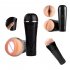 Male Masturbators With 3D Realistic Textured Pocket Pussy Tight Anus Sex Stroker Sex Doll Adult Toy For Male Men Vertical pattern airplane cup