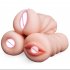 Male Masturbators With 3D Realistic Textured Pocket Pussy Tight Anus Sex Stroker Sex Doll Adult Toy For Male Men Negative
