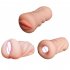 Male Masturbators With 3D Realistic Textured Pocket Pussy Tight Anus Sex Stroker Sex Doll Adult Toy For Male Men Negative